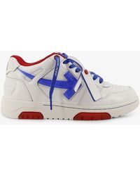 Off-White c/o Virgil Abloh - Off Out Of Office Bubble Arrow Leather Sneakers - Lyst