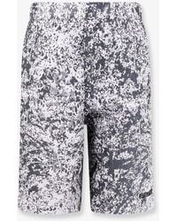 Oamc Peacemaker - Vapor Bermuda Shorts With All-Over Print - Lyst