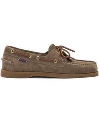 Sebago - Portland Artisan Suede Rubber Lace-Up Loafers - Lyst