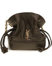 Saint Laurent - Jamie Mini Leather Clutch Bag - Lyst