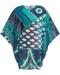 PUCCI - "Vivara" Short Caftan Dress - Lyst