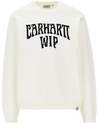 Carhartt - 'Deck' Cotton Crewneck Sweater - Lyst