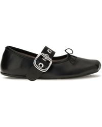 Vivienne Westwood - Alice Leather Ballerinas - Lyst