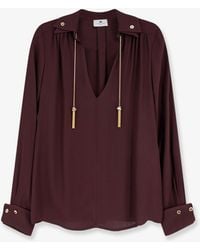 Elisabetta Franchi - Shirt Viscose - Lyst