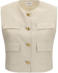 P.A.R.O.S.H. - P.A.R.O..H. Wool Gilet - Lyst