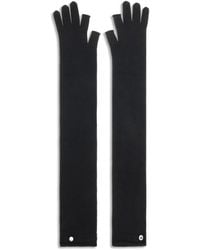Rick Owens - Long Fingerless Wool Gloves - Lyst