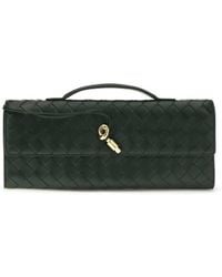 Bottega Veneta - Handbag Andiamo Lambskin - Lyst