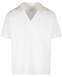 Maison Margiela - Cotton Polo Shirt - Lyst