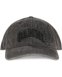 Ganni - Baseball Cap - Lyst