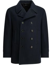Tom Ford - Short Wool Felt Coat - Lyst