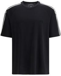 Y-3 - Short-Sleeve T-Shirt With 3 Stripes - Lyst