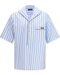 Dolce & Gabbana - Dolce & Gabbana Short-Sleeve Striped Shirt - Lyst