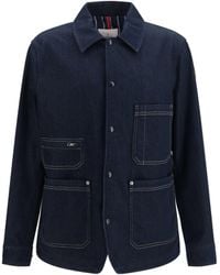 Moncler - Haderu Denim Shirt Jacket - Lyst