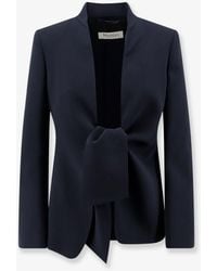 Max Mara - Mxmpalo Cady Blazer With Front Knot Detail - Lyst
