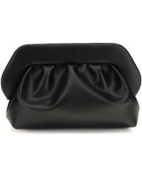 THEMOIRÈ - Bios Vegan Fabric Clutch Jet - Lyst
