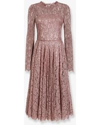 Dolce & Gabbana - Dolce & Gabbana Lace Dress - Lyst