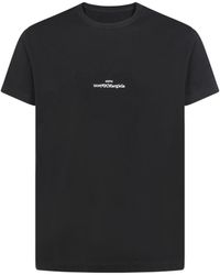 Margiela - Cotton T-Shirt/ Embroidery - Lyst
