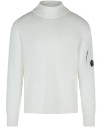 C.P. Company - 'Lens' Turtleneck Sweater - Lyst