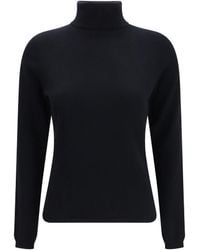 Allude - Cashmere Turtleneck Sweater - Lyst