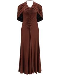 Self-Portrait - Jersey Midi Dress - Lyst