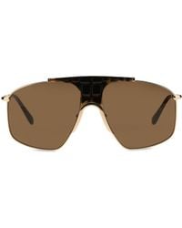 Alaïa - Alaã¯A Square Aviator Sunglasses - Lyst