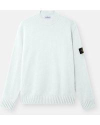 Stone Island - Cotton Sweater Light - Lyst