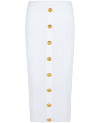 Balmain - Long Skirt - Lyst