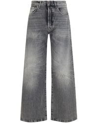Acne Studios - 2021F Wide-Leg Jeans Washed - Lyst