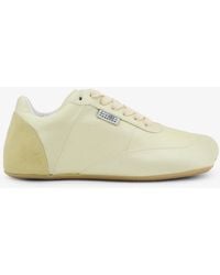 MM6 by Maison Margiela - Factory Satin Sneakers With Side Logo Label - Lyst