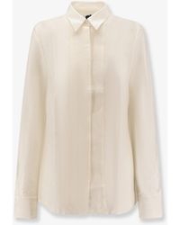 BOSS - Bisina Wednesday Lyocell, Silk And Wool Shirt - Lyst