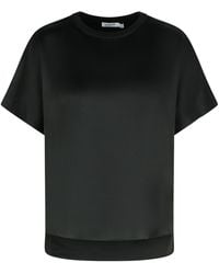 Jonathan Simkhai - 'Addy' Acetate Blend T-Shirt - Lyst