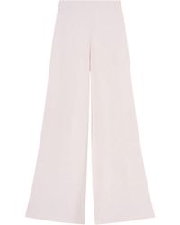 Fedeli - Cashmere And Cotton Wide Leg Pants - Lyst