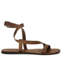 Manebí - Canyon Leather Sandals Tan Gladiator - Lyst