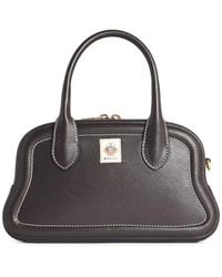 Bally - Unda' Ebony Garnet Leather Bag - Lyst