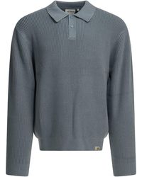 Carhartt - Miles Polo Sweater Light - Lyst