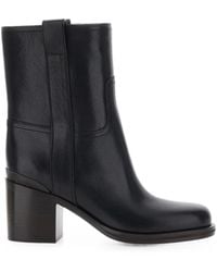 Brunello Cucinelli - Leather Ankle Boots - Lyst