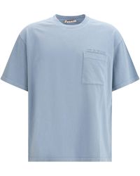 Marni - Cotton Jersey T-Shirt With Chest Pocket - Lyst