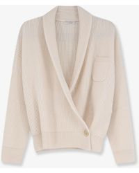 Brunello Cucinelli - Cashmere Cardigan - Lyst