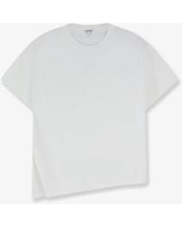 Loewe - T-Shirt Asymmetric Cotton-Blend - Lyst