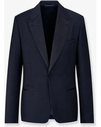Dior - Wool And Mohair Blazer Jacket - Lyst