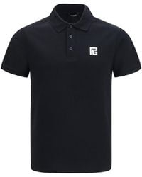 Balmain - Polo Shirt Pb Embroidered - Lyst