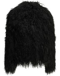 FURECO - Fur Short Coat - Lyst