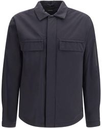 Laminar - Flap Pocket Jacket Nero - Lyst