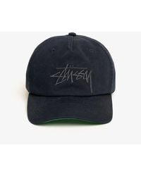 Stussy - Big Stock Mid Depth Cap - Lyst