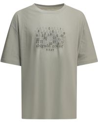 Maison Margiela - "Numeric" Crew-Neck T-Shirt - Lyst