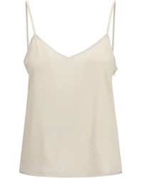Fabiana Filippi - Spaghetti Strap Top Filo Diamante - Lyst