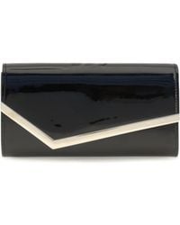 Jimmy Choo - Emmie Leather Clutch/Light - Lyst