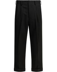 A.PRESSE - Tailored Pants Made Of Wool Blend - Lyst