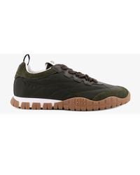 Miu Miu - Technical Fabric And Suede Tyre Sneakers - Lyst
