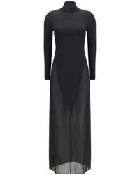 Alaïa - Alaïa Body Conscious Jersey Dress - Lyst